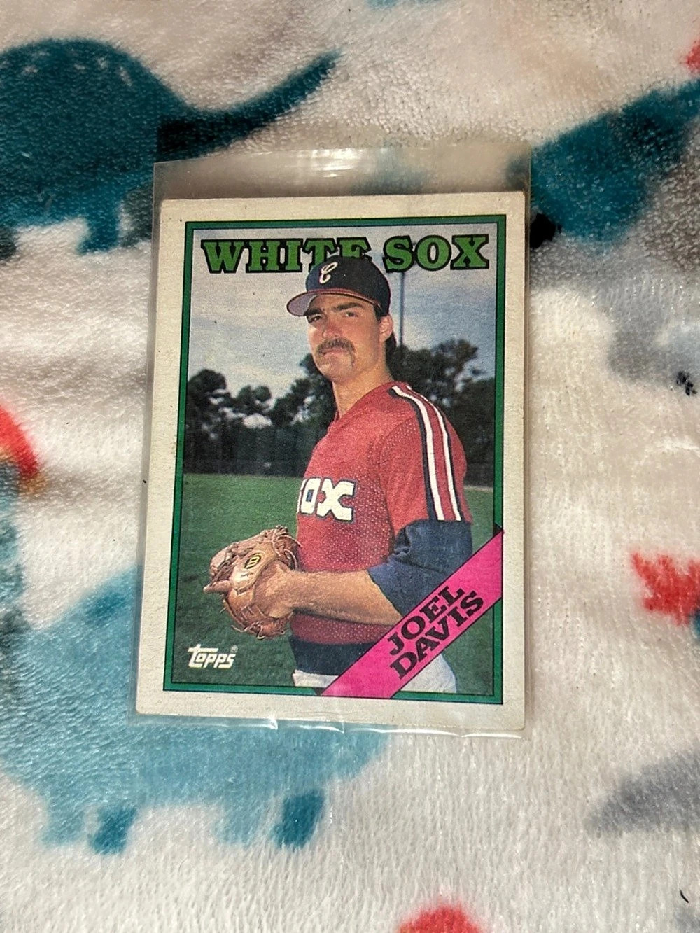Topps Joel Davis 1987 Baseball Card